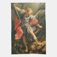 St Michael der Erzengel, der den Teufel besiegt