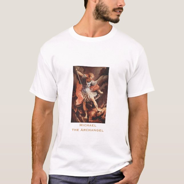 St Michael der Erzengel durch Reni T-Shirt (Vorderseite)