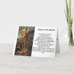 St. Michael der Erzengel Karte