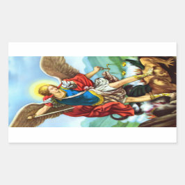 St. Michael der Erzengel Katholische Engel Sticker