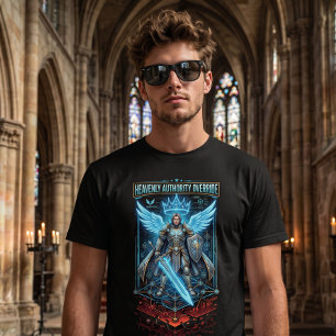 St. Michael der Erzengel Katholische Gamer-Shirt T-Shirt