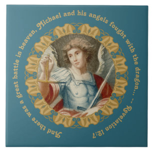 St. Michael der Erzengel (M 010) Fliese