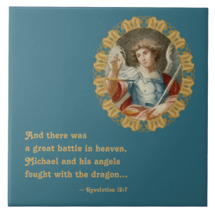 St. Michael der Erzengel (M 010) Fliese