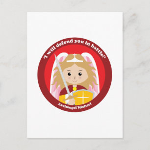 St. Michael der Erzengel Postkarte