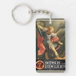 St. Michael der Erzengel Religiöse Katholik Schlüsselanhänger
