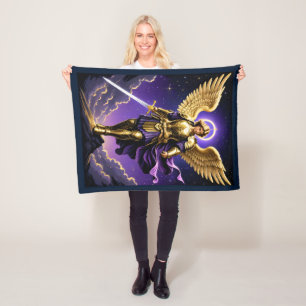 St. Michael der Erzengel römisch-katholisch Fleecedecke