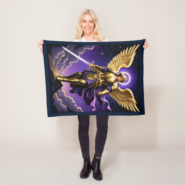 St. Michael der Erzengel römisch-katholisch Fleecedecke (Beispiel)