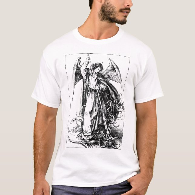St. Michael der Erzengel T-Shirt (Vorderseite)