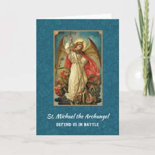 St. Michael der Erzengel verteidige uns in der Sch Karte