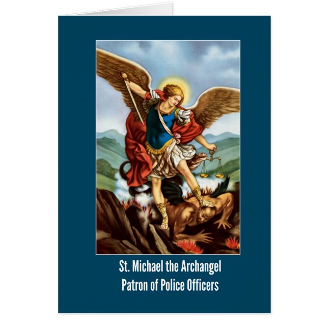 St Michael die Erzengel-Gebets-Heilig-Polizisten (Vorne)