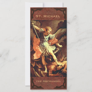 St. Michael, die Erzengel-Gebetskarte