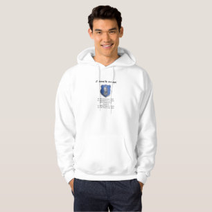 St. Michael Erzengel Gebet In Gedanken an Dich Hoodie