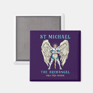 St. Michael Erzengel römisch-katholisch Magnet