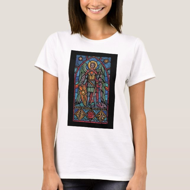 St Michael - Erzengel T-Shirt (Vorderseite)