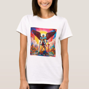 St. Michael, Erzengel T - Shirt Katholisches T-Shi