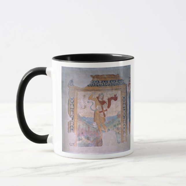 St Michael (Fresko) Tasse (Links)