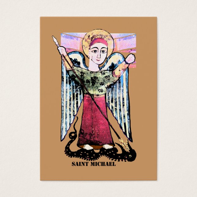 St. Michael Gebet (Vorderseite)
