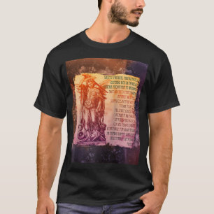 St. Michael Gebet Katholischer Heiliger Erzengel V T-Shirt