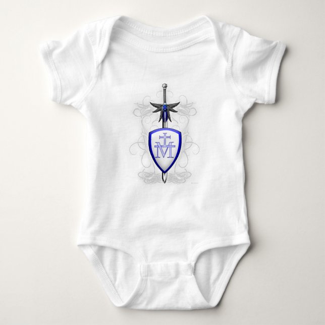St Michael Klinge Baby Strampler (Vorderseite)