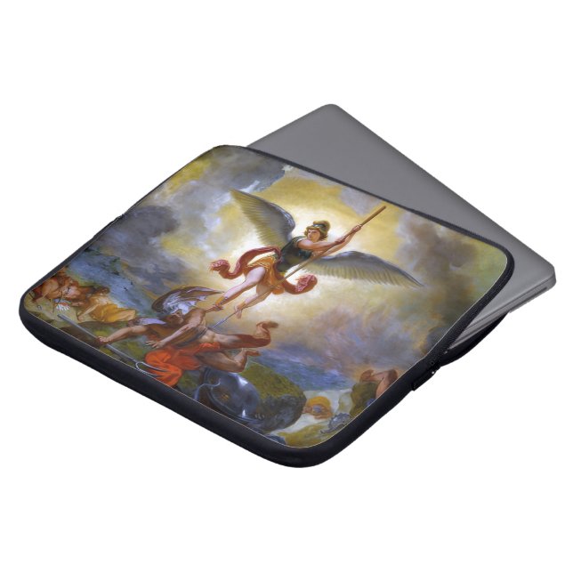 St. Michael laptop sleeve  (Vorne Oben)