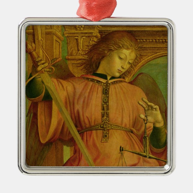 St Michael Ornament Aus Metall (Vorne)