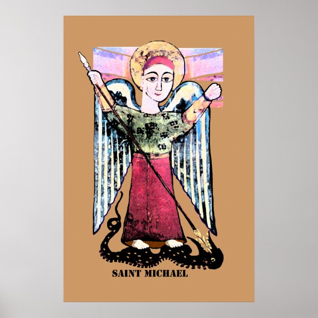 St Michael Poster (Vorne)
