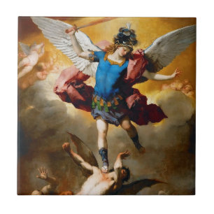 St. Michael the Archangel 13B Keramik Tile Fliese