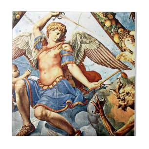 St. Michael the Archangel 22 Keramik Tile Fliese