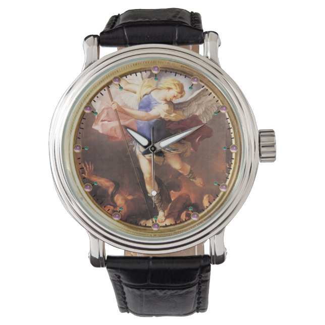 St. Michael the Archangel Armbanduhr (Vorderseite)