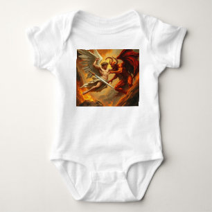 St Michael the Archangel Baby Jumper Strampler