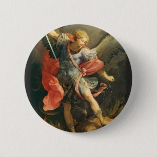 St. Michael the Archangel Button