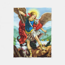 St. Michael the Archangel Katholic Fleece Blanket