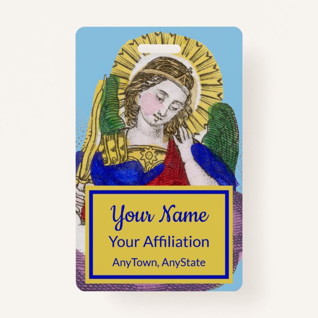 St. Michael the Archangel (M 009; Art 3) Ausweis (Vorderseite)