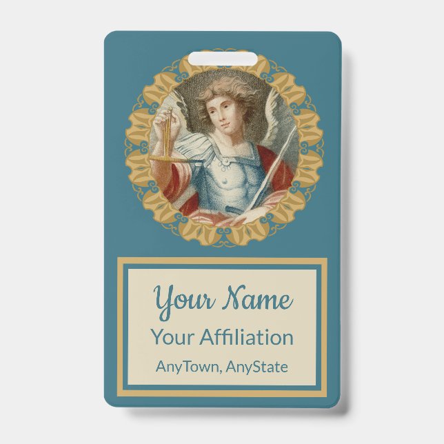 St. Michael the Archangel (M 010) Ausweis (Vorderseite)