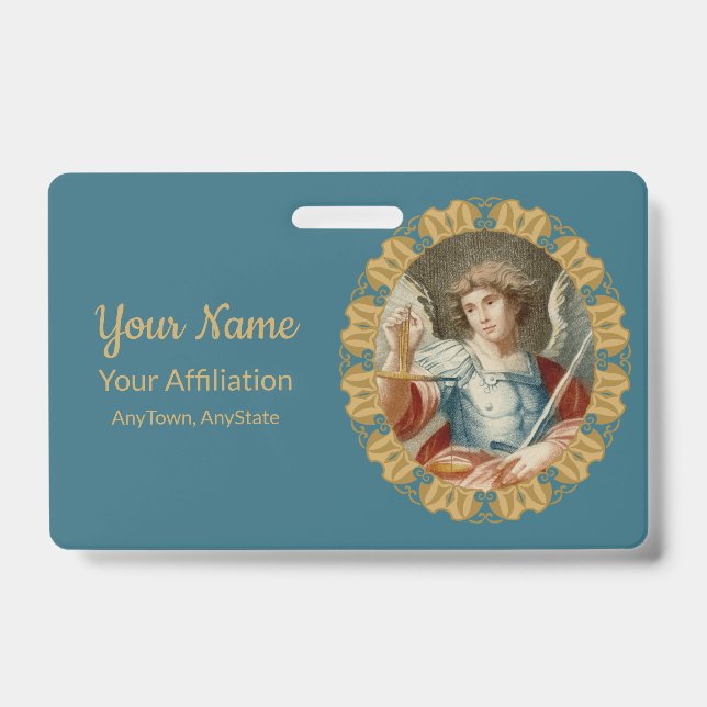 St. Michael the Archangel (M 010) Ausweis (Vorderseite)