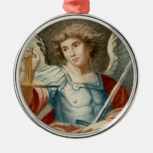 St. Michael the Archangel (M 010) Ornament Aus Metall