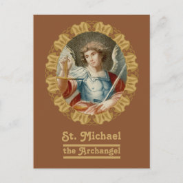 St. Michael the Archangel (M 010) Postkarte