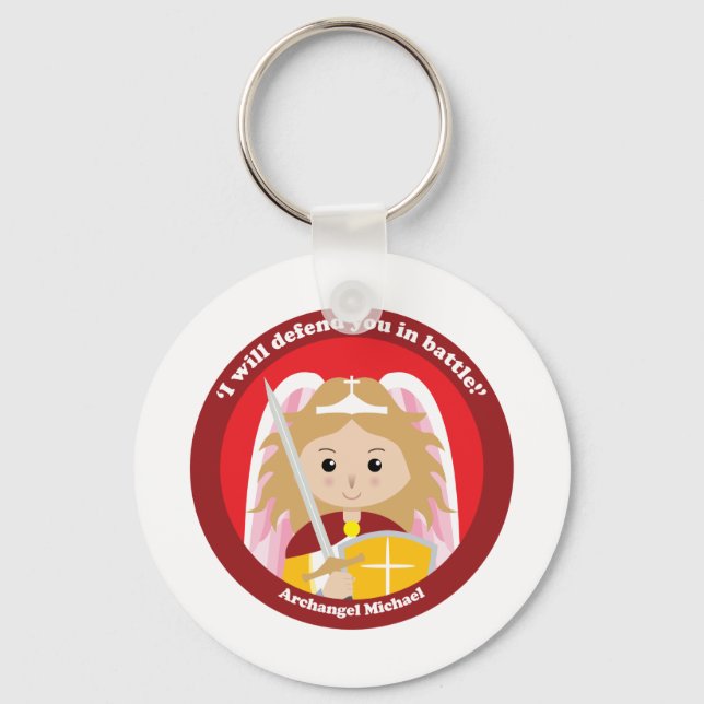 St. Michael the Archangel Schlüsselanhänger (Vorderseite)
