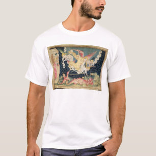St Michael und seine Engel, die den Drachen T-Shirt