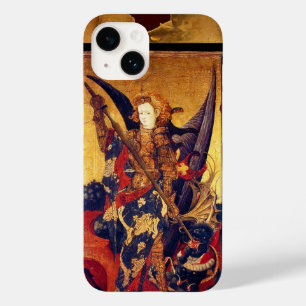 St. Michael Vanquishing Devil as Mittelalterlicher Case-Mate iPhone Hülle