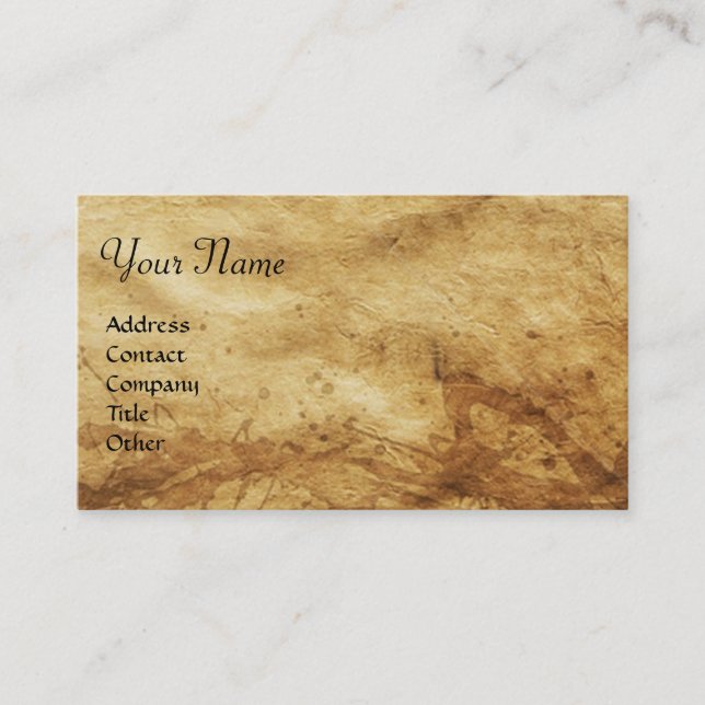 St. Michael Vanquishing Devil as Mittelalterlicher Visitenkarte (Vorderseite)