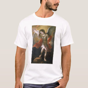 St Michael verbannt den Teufel zum Abgrund T-Shirt