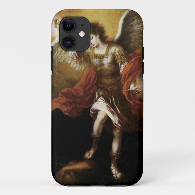 St Michael von Murillo Case-Mate iPhone Hülle (Rückseite)