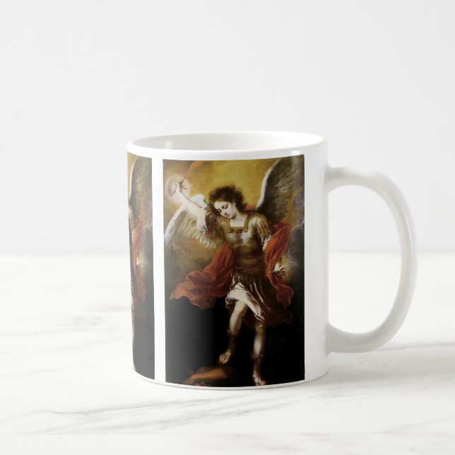 St Michael von Murillo Tasse (Rechts)