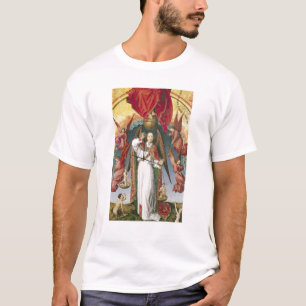 St Michael, welches die Soule wiegt T-Shirt