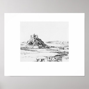 St. Michael's Mnt Cornwall Druck, Eleanor M Hughes Poster