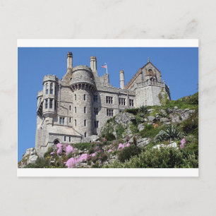 St. Michael's Mount Castle, England, Vereinigtes K Postkarte