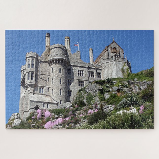 St. Michael's Mount Castle, England, Vereinigtes K Puzzle (Horizontal)