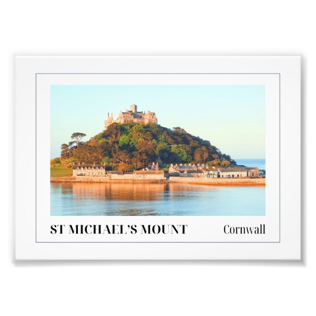 St. Michael's Mount, Cornwall Fotodruck (Vorne)