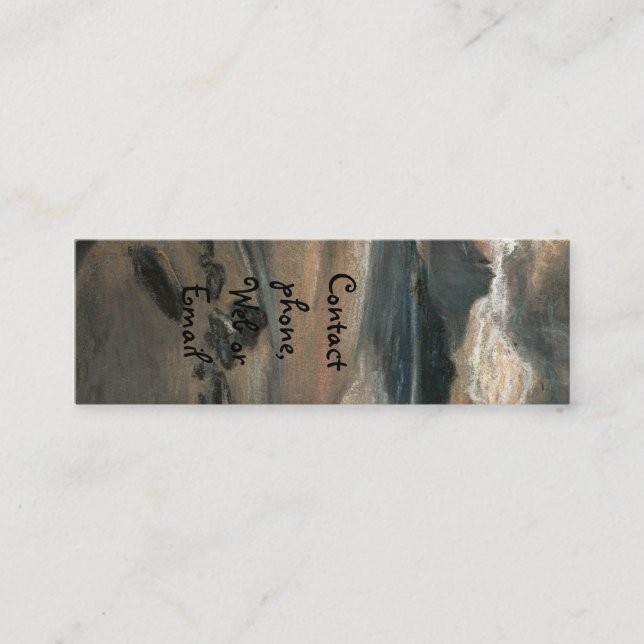 St. Michael's Mount, Cornwall Mini Visitenkarte (Vorderseite)